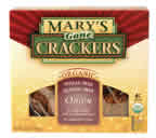 CRACKRS,OG,ONION,W/F,G/F Case of 12 / 6.5 OZ from Mary's Gone Crackers