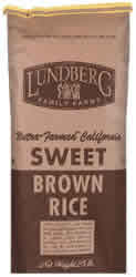 RICE,OG,SWEET Case of 25 / # from Lundberg Farms