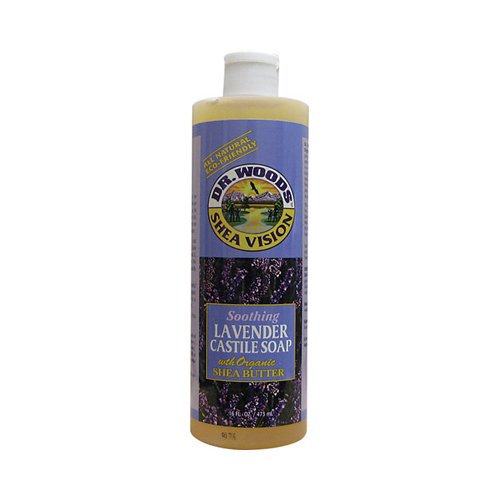 DR WOODS: Castile Soap Liquid Lavender with Shea Butter 16 oz