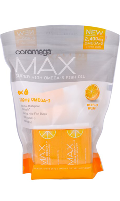 COROMEGA: Coromega Max Omega 3 Citrus Burst 60 ct