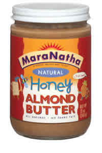 ALMOND BUTTER HONEY CREAMY SALTED Case of 12 / 12 OZ from Maranatha Natural Foods
