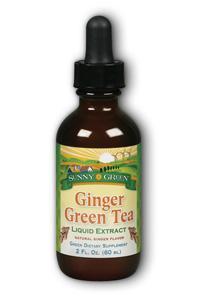 Liquid green tea with ginger, 2 Liq Ginger 100mg