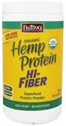 NUTIVA NOURISH: Organic Hemp Protein High Fiber (Jar) 16 OZ