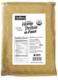 NUTIVA NOURISH: Organic Hemp Protein Hi Fiber (Bag) 3 LB
