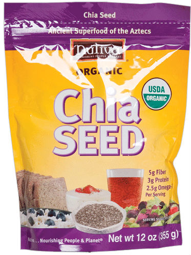 NUTIVA: Chia Seeds 12 oz