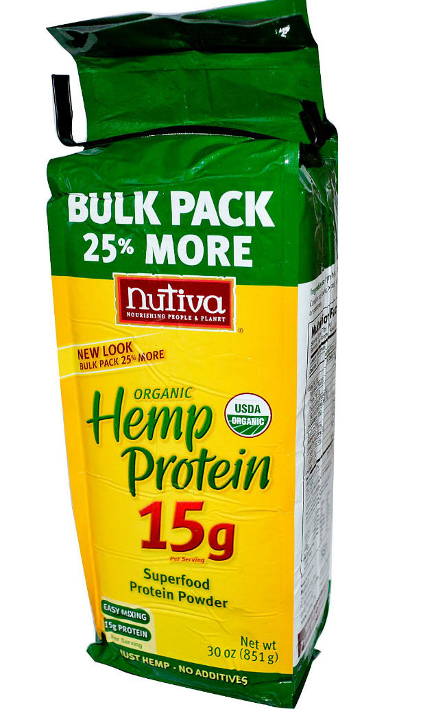 NUTIVA: Hemp Protein Powder 15gm 30 oz