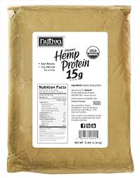 NUTIVA NOURISH: Organic Hemp Protein 15G (Bag) 3 LB