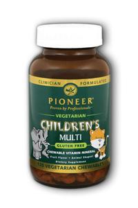 Childrens Chewable Vitamin and Mineral 120 Vegetarian Chewable from PIONEER