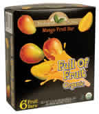 FRUIT BAR,MANGO Case of 6 / 6 BARS from Natural Choice