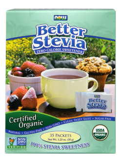 NOW: Better Stevia Organic 35 Packets
