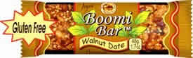 BAR,WALNUT DATE Case of 24 / 1.7 OZ from Boomi Bars