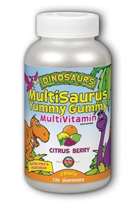 KAL: MultiSaurus Yummy Gummy (Citrus Berry) 120 ct