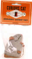 CAT TOY,CATNIP GREY MOUSE Case of 1 / TOY from Castor and Pollux