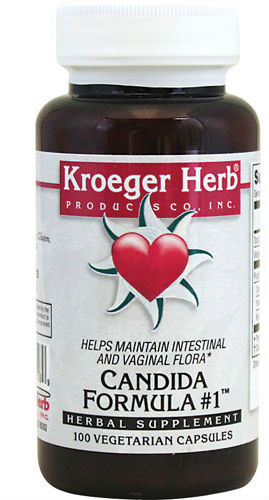 KROEGER HERB PRODUCTS: Candida Formula 1 100 capvegi