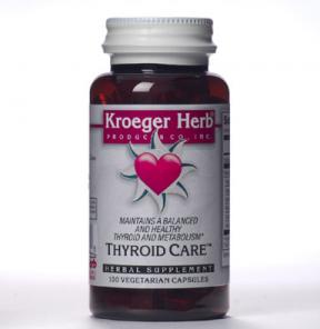 KROEGER HERB PRODUCTS: Thyroid Care 100 capvegi