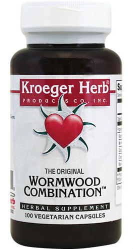 KROEGER HERB PRODUCTS: Wormwood Combination 100 capvegi