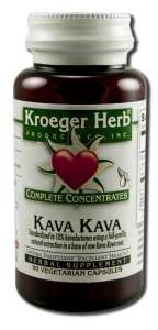 KROEGER HERB PRODUCTS: Kava Kava Complete Concentrate 90 capvegi