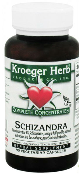 KROEGER HERB PRODUCTS: Schizandra Complete Concentrate 90 capvegi