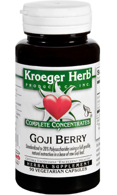 KROEGER HERB PRODUCTS: Goji Berry 90 capsule