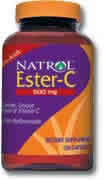 Ester-C 500mg w/Bioflavonoids 60 caps from NATROL