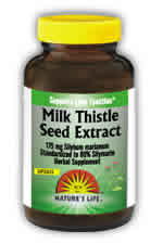 Milk Thistle Seed 175mg 100ct from Natures Life