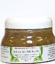 MOROCCAN LIFE PRODUCTS: Sahara Sea Salt Scrub 8 oz