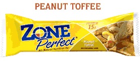 BAR PEANUT TOFFEE Case of 12 / 1.76 OZ from Zone Perfect