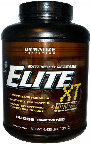 DYMATIZE: ELITE XT PROTEIN FUDGE BROWNIE 4.4