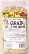 CEREAL,5 GRAIN,ROLLED Case of 4 / 16 OZ from Bobs Red Mill