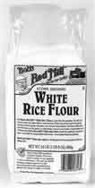 FLOUR,WHITE RICE Case of 4 / 24 OZ from Bobs Red Mill