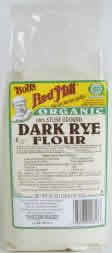 FLOUR,OG,DARK RYE Case of 4 / 22 OZ from Bobs Red Mill