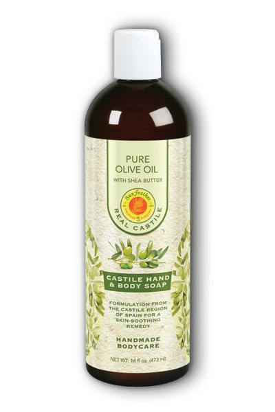 SunFeather: Olive Oil Liquid Soap 16 oz