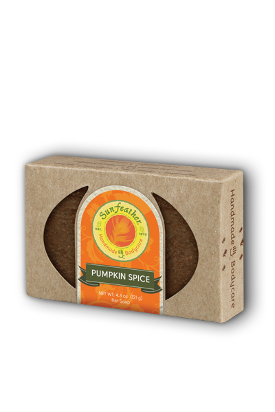 Sunfeather Artisanal Soap Bars: Pumpkin Spice 4.3 oz