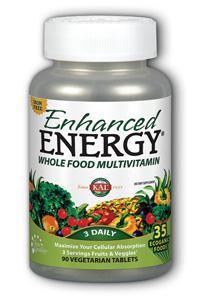 Kal: KAL Enhanced Energy with Lutein Iron-free 90ct 90ct