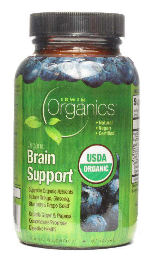 NATURE'S SECRET: Irwin Organics Brain Support 60 tab