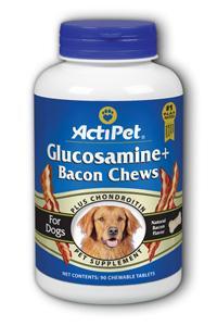 Glucosamine Plus Bacon Flavor Dietary Supplement
