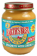 JR,OG,SPAGHETTI W/CHEESE Case of 24 / 6 OZ from Earths Best (Hain)
