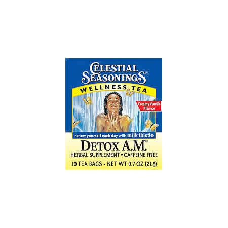 Wellness tea,detox am Case of 10 / 10 BAG from Celestial Seasoning