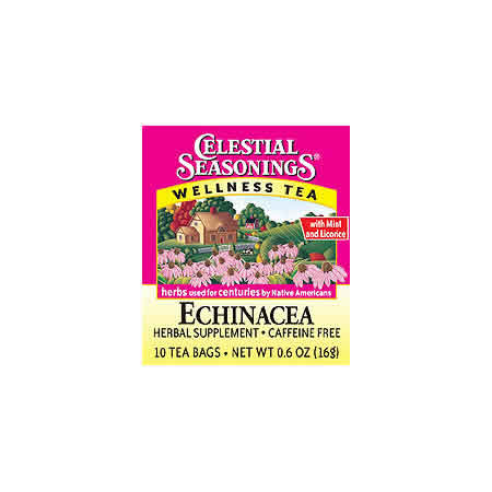 Wellness tea,echinacea Case of 10 / 10 BAG from Celestial Seasoning