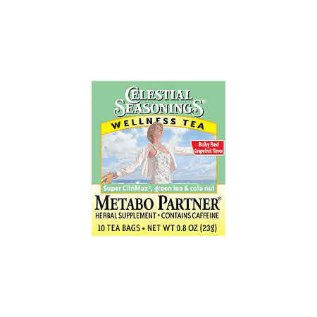 Wellness tea,metabo prtnr Case of 10 / 10 BAG from Celestial Seasoning