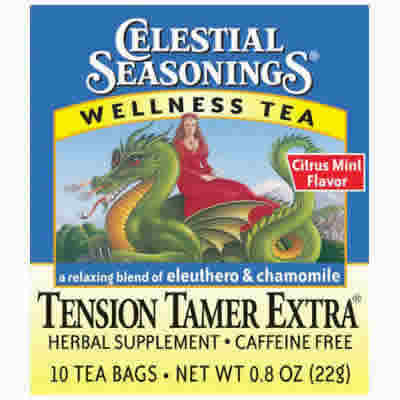 Wellness tea,tension tamr Case of 10 / 10 BAG from Celestial Seasoning