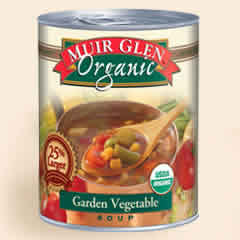 SOUP,OG,GARDEN VEGETABLE Case of 12 / 19 OZ from Muir Glen