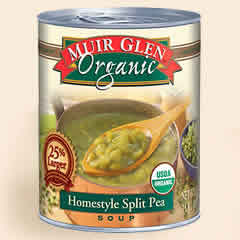 SOUP,OG,HOMESTYL SPLT PEA Case of 12 / 19 OZ from Muir Glen
