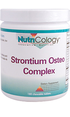 NUTRICOLOGY: Strontium Osteo Chewable 180 ct