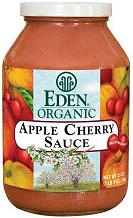 APPLESAUCE,OG,CHERRY - 12 / 25 OZ from Eden Foods
