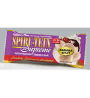 Spirutein Banana Split SUPREME Bars 20 Bars from Natures Plus
