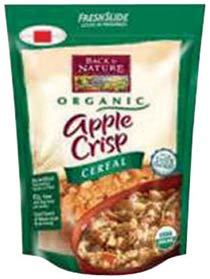 CEREAL,OG,APL CINN HARVST Case of 6 / 12 OZ from Back To Nature (Organic Milling)