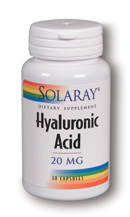 Hyaluronic acid, 30ct 20mg