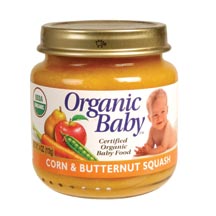 CORN & BTTRNUT SQUASH,OG Case of 24 / 4 OZ from Organic Baby