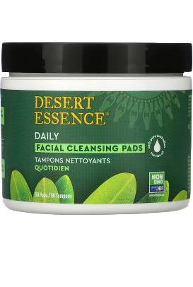 DESERT ESSENCE: Tea Tree Oil Facial Cleansing Pads 100 PAD